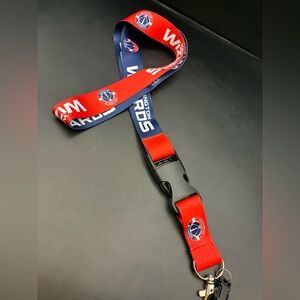 NBA Washington Wizards Red and Blue Lanyard